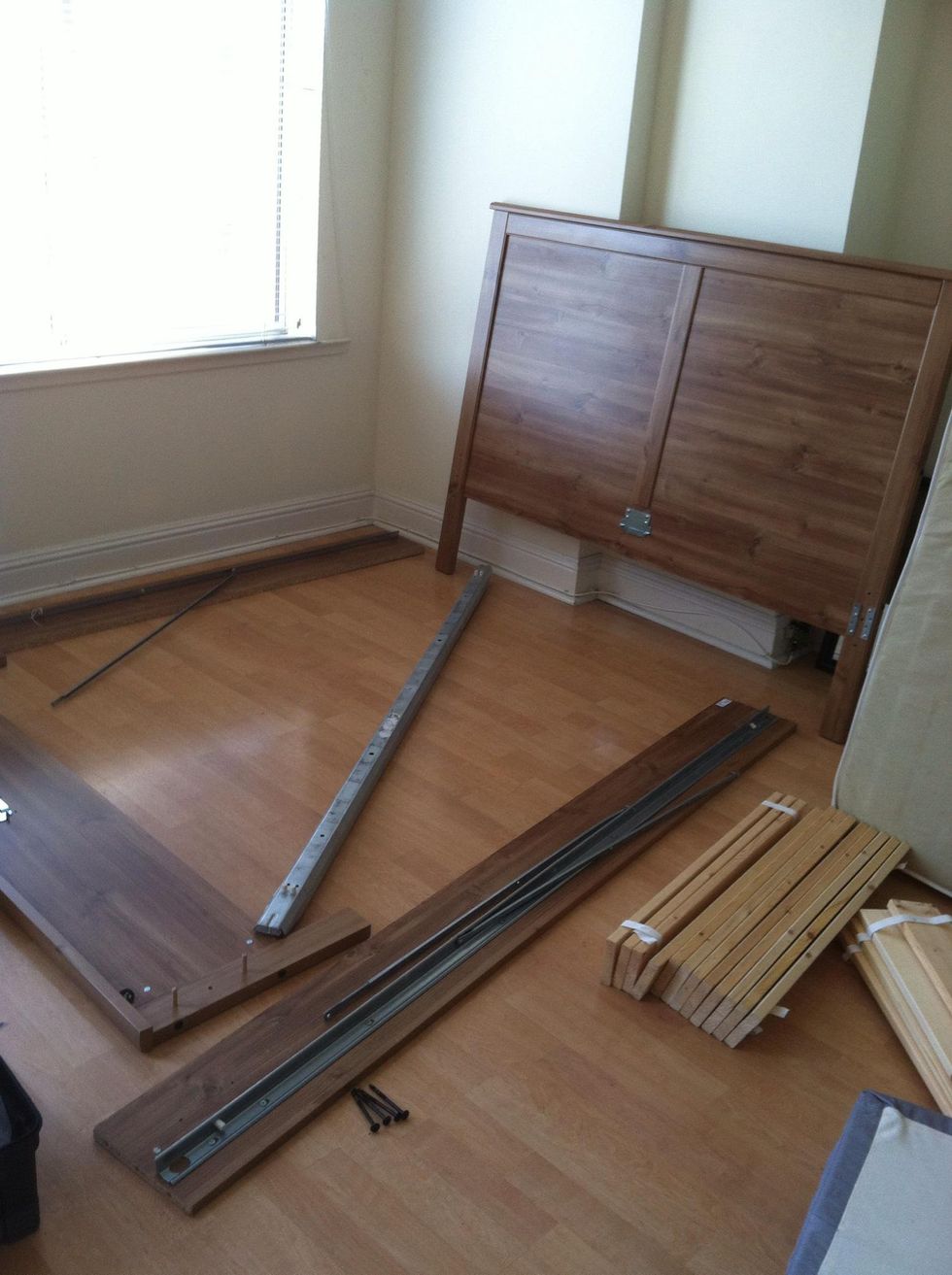 How to disassemble an ikea aspelund bed frame B+C Guides