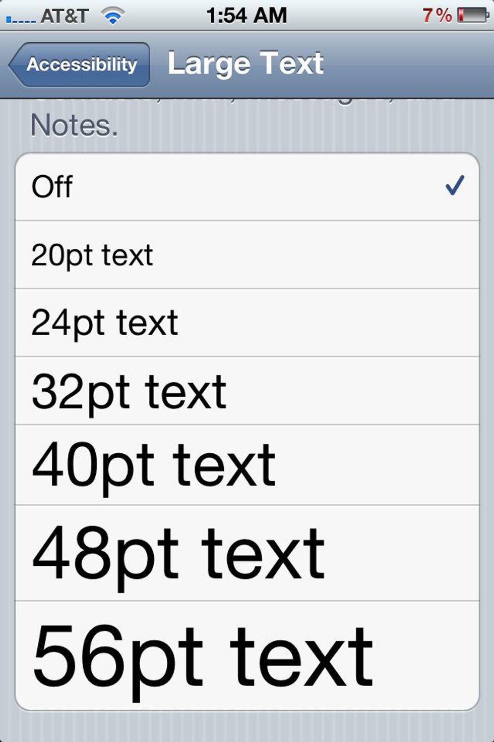 How to make the font bigger on the iphone! - B+C Guides