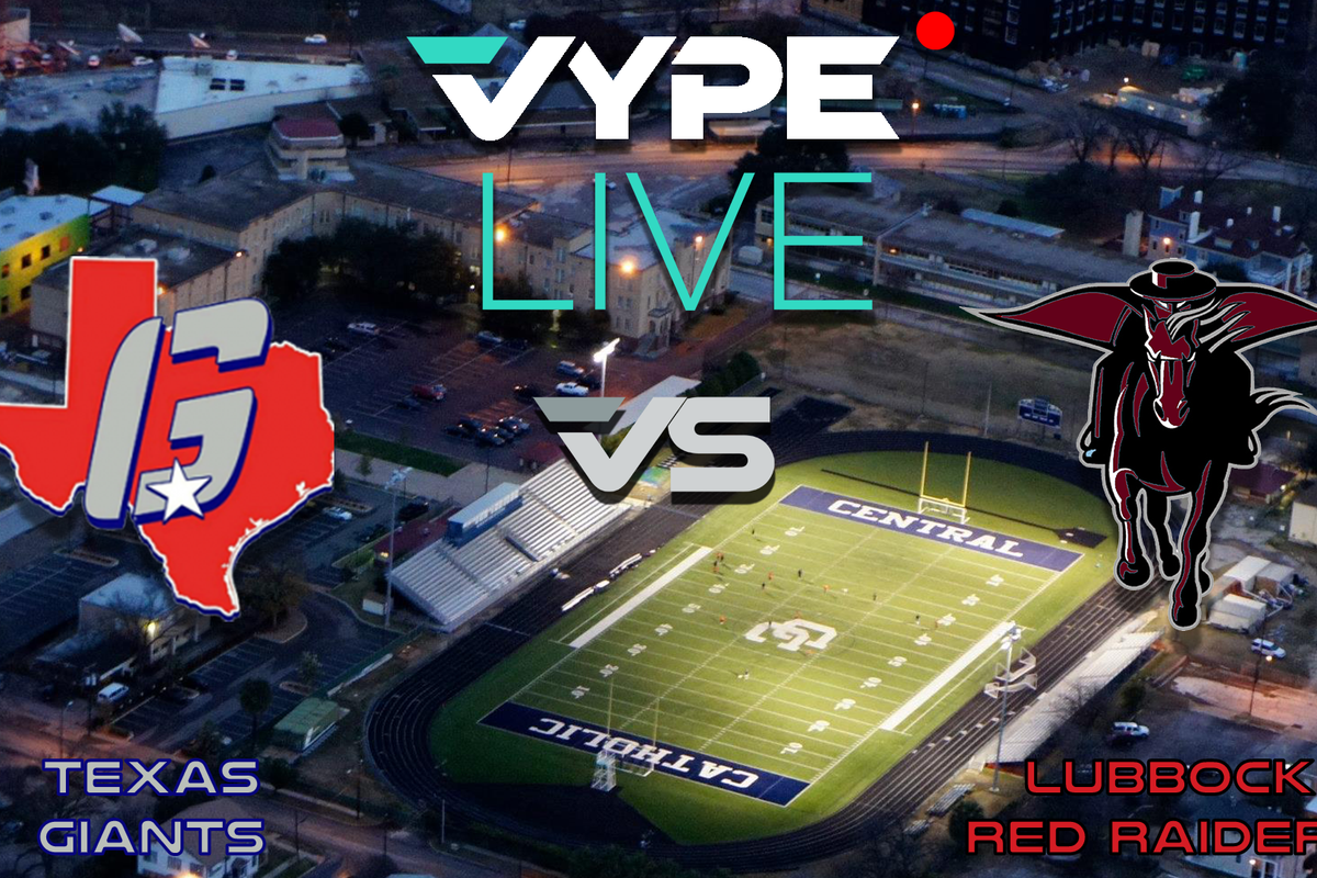 VYPE Live - TYFA Tykes Football Championship: Texas Giants vs Lubbock Red Raiders