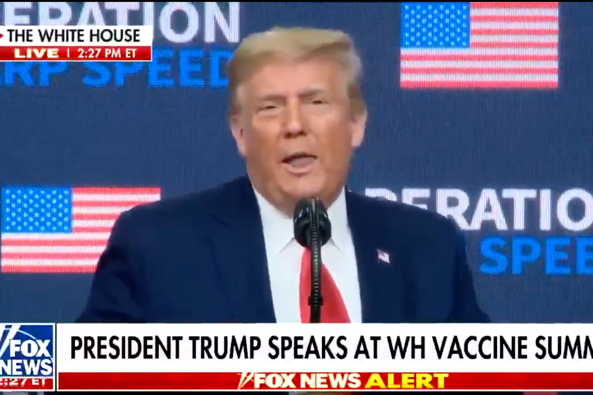 Sorry, No Vaccine Available For President Sore Loser’s Complete, Utter Failure