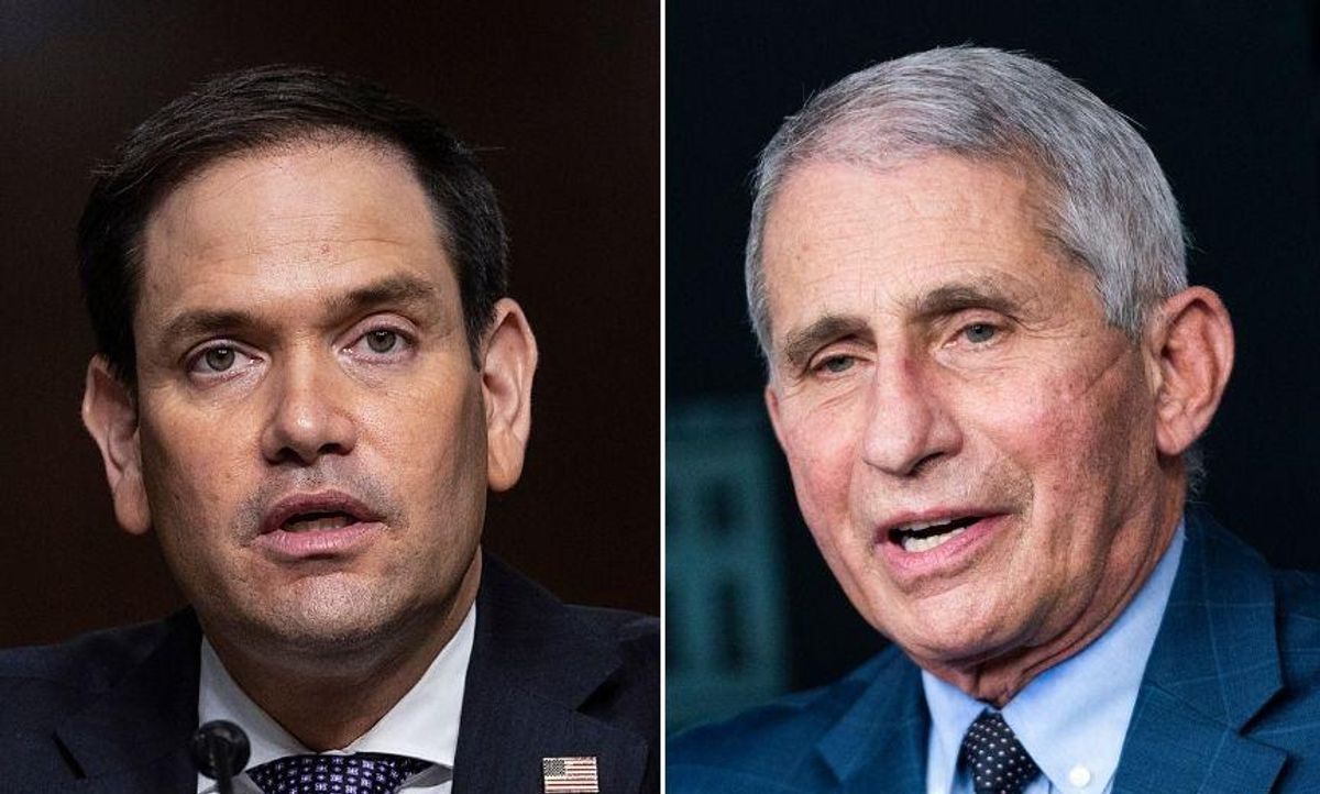 Marco Rubio Is Getting Slammed for Hypocrisy After He Tried to Come for Dr. Fauci on Twitter