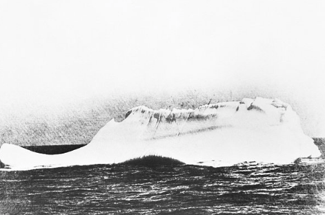 actual picture of iceberg that sank titanic