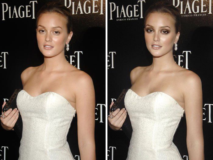 Celebrity Photoshop Before After