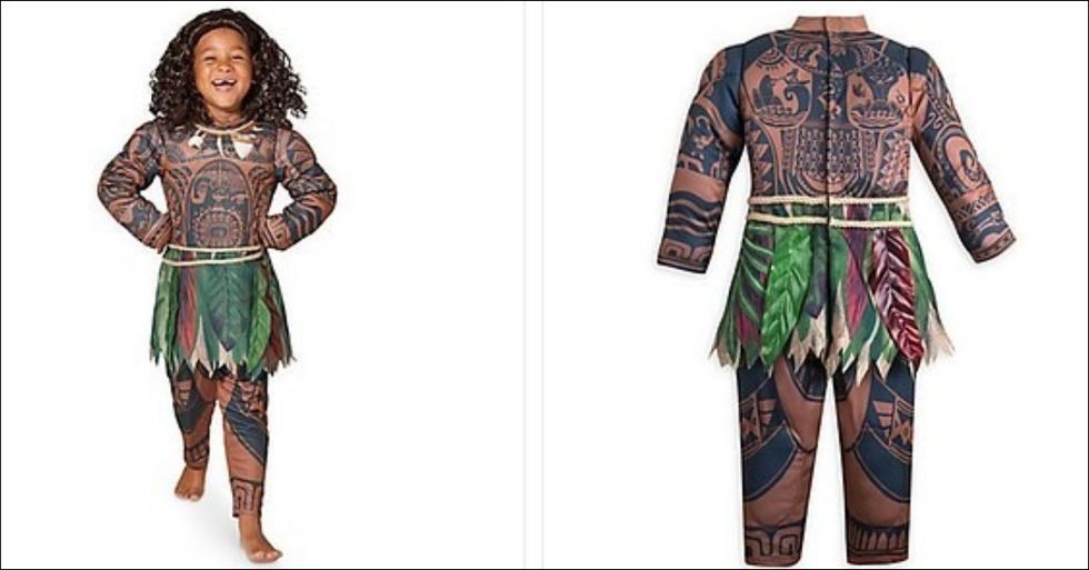 People Are Not Happy About Disney S Moana Costume 22 Words