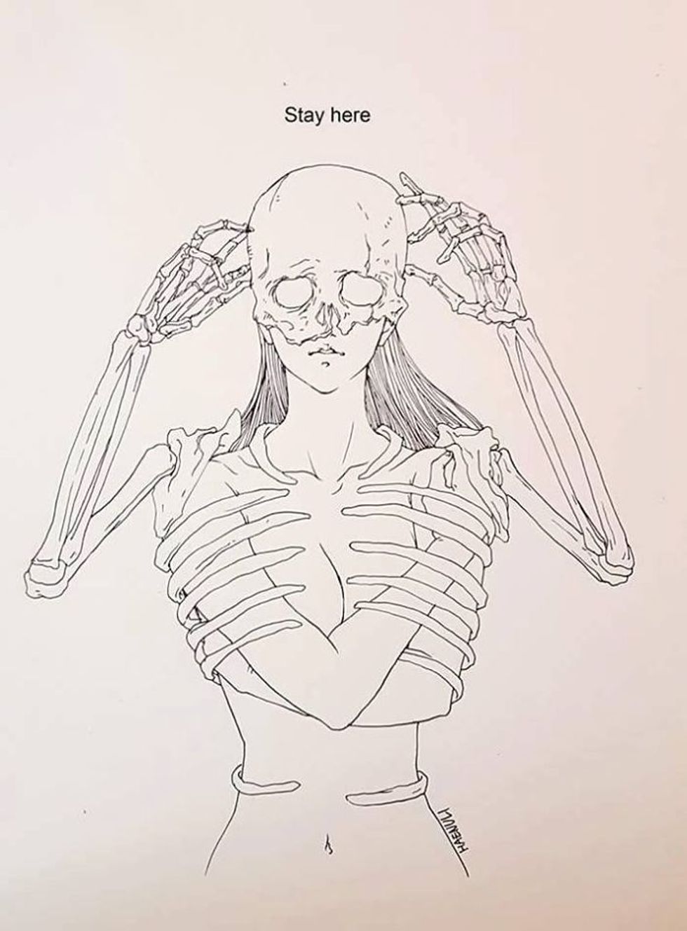 To Share the Haunting Realities of Depression, This Artist Created