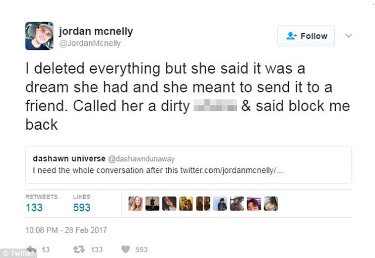 Her Defense She Told Him It Was About A Dream She D Had Which Wasn T Going To Fly With Jordan Or Anyone Else With A Brain 22 Words