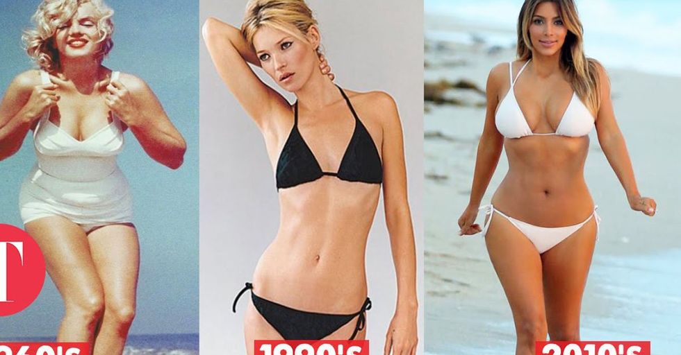 These Photos Show How the 'Ideal' Body Type Has Changed Over Centuries