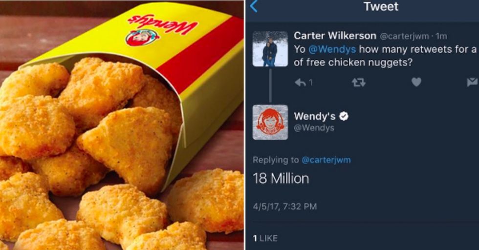 Twitter Is Rallying To Help This Dude Win a Year's Supply of Chicken ...