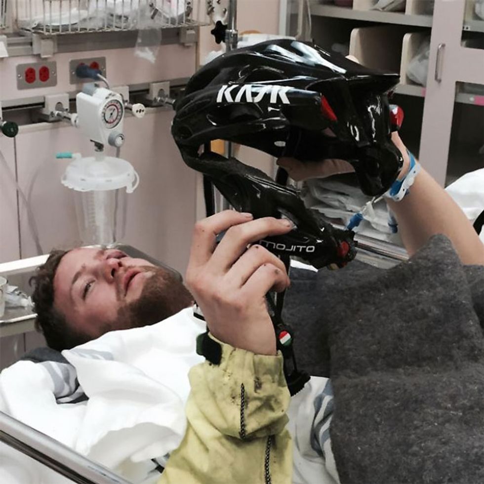 28 Shocking Photos of Post-Crash Helmets That Are Powerful Reminders To