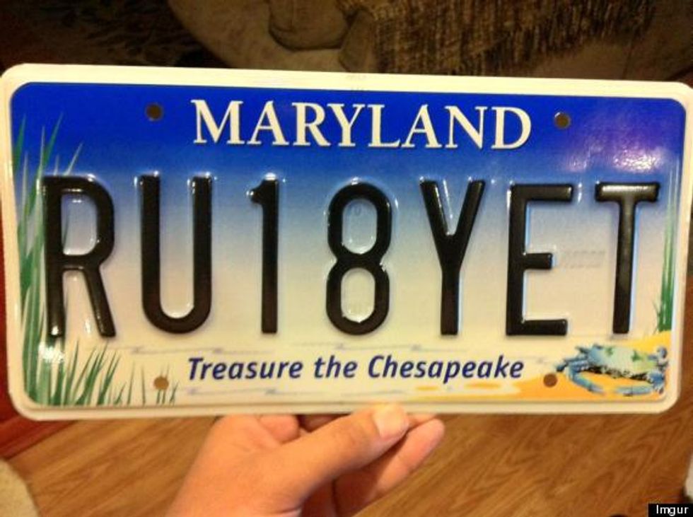 16 Custom License Plates That Are Nothing Short Of Cringeworthy 22 Words