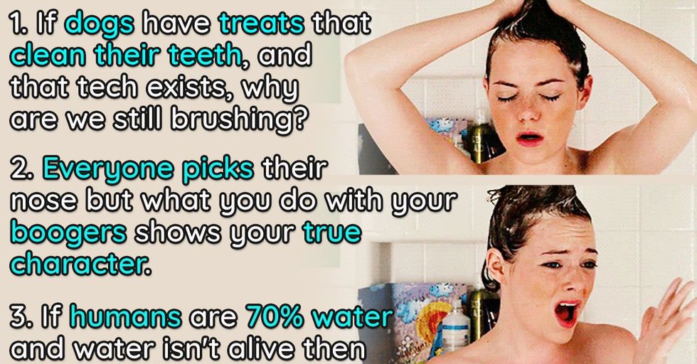 People S Profound And Hilarious Shower Thought Epiphanies Are The Best Thing On The Internet