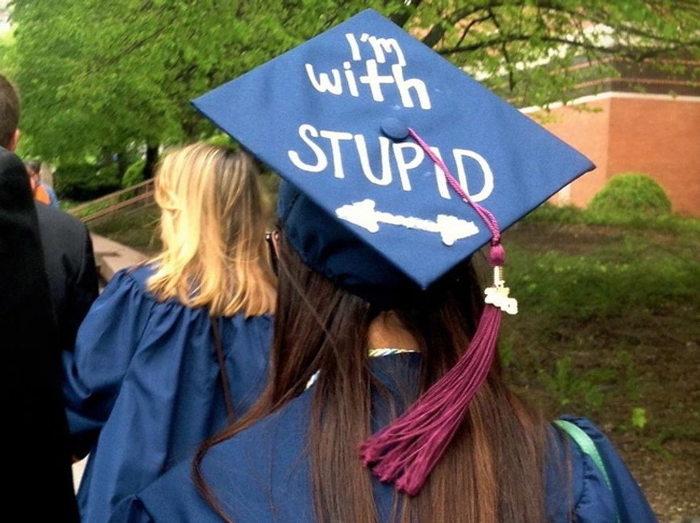 30 Hilarious Graduation Cap Ideas You've Got To See 22 Words