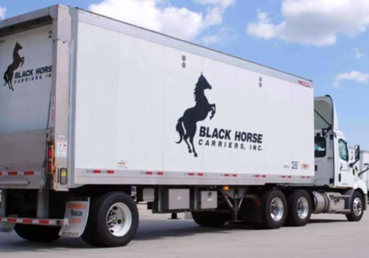 Black Horse Carriers Truck