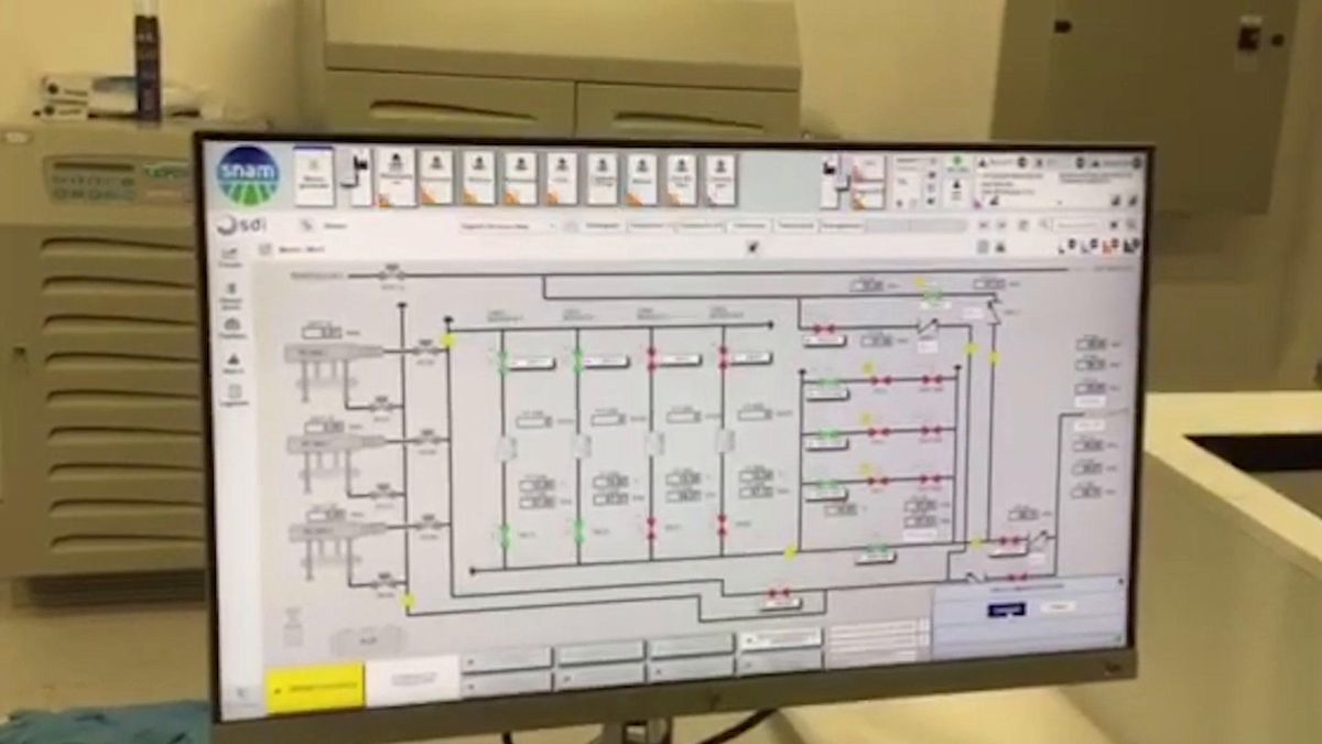 Il momento dell'accensione del collegamento con il Tap