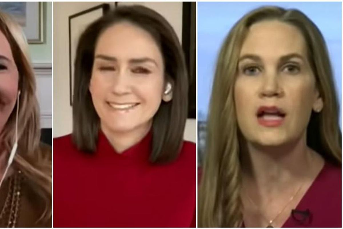 Fox News panelists can't stop laughing at this pundit's shameless defense of Trump's Georgia call