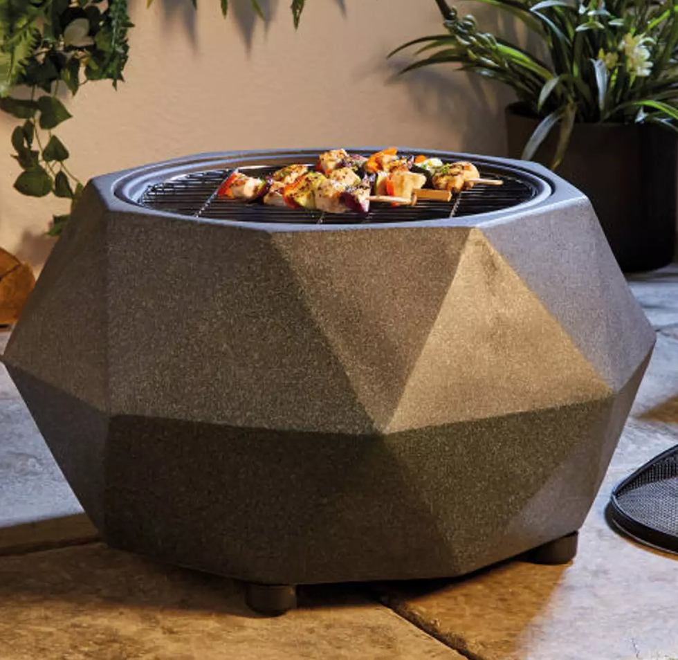 Aldi Is Bringing Back Its Famous Fire Pit That Doubles as a BBQ 22 Words