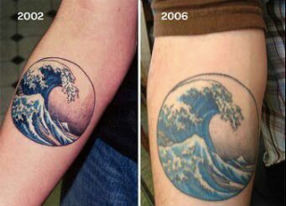 19 Remarkable Photos That Show How Tattoos Age and Degrade Over Time
