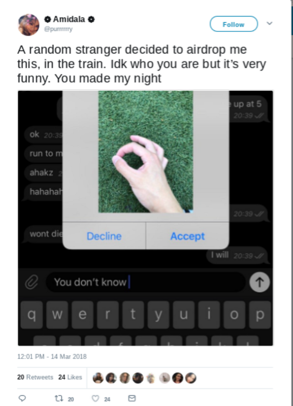 25 People Who Are Using the iPhone’s AirDrop Feature Perfectly | 22 Words
