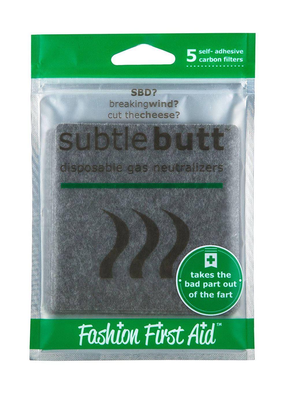 A pack of Subtle Butt Fart Pads that make your farts smell better.