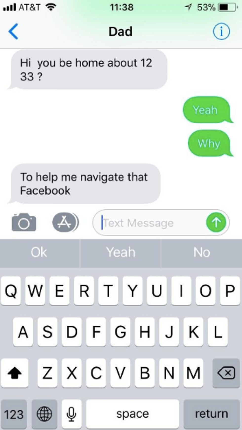 19 Dad Texts That Prove Dads Know Exactly What They Re Doing 22 Words