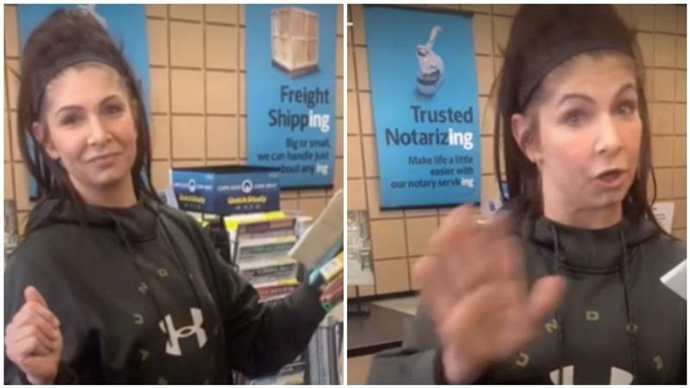 WATCH: Woman declares UPS store her 'private residence' as she flips out over mask policy