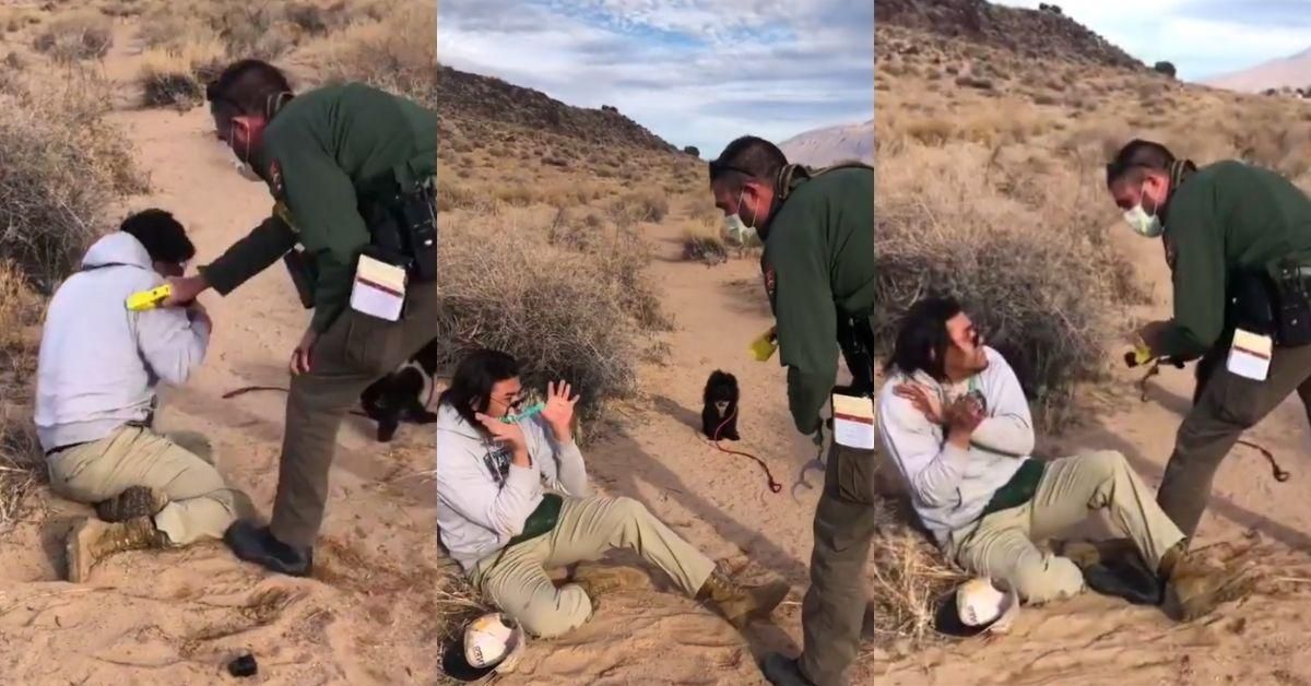 Video Of Park Ranger Tasing Navajo Man And His Dog For Going Off-Trail To Pray Sparks Outrage