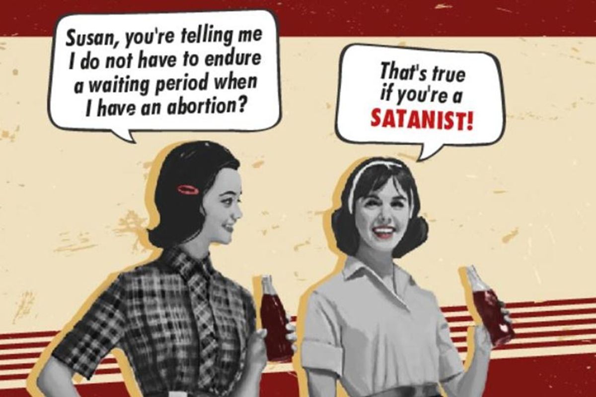 The Satanic Temple, abortion rights, Twitter