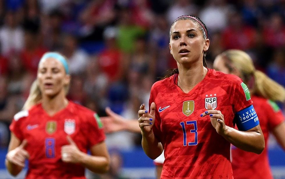 Alex Morgan Reveals Real Reason For The 'Tea Drinking' Celebration vs ...