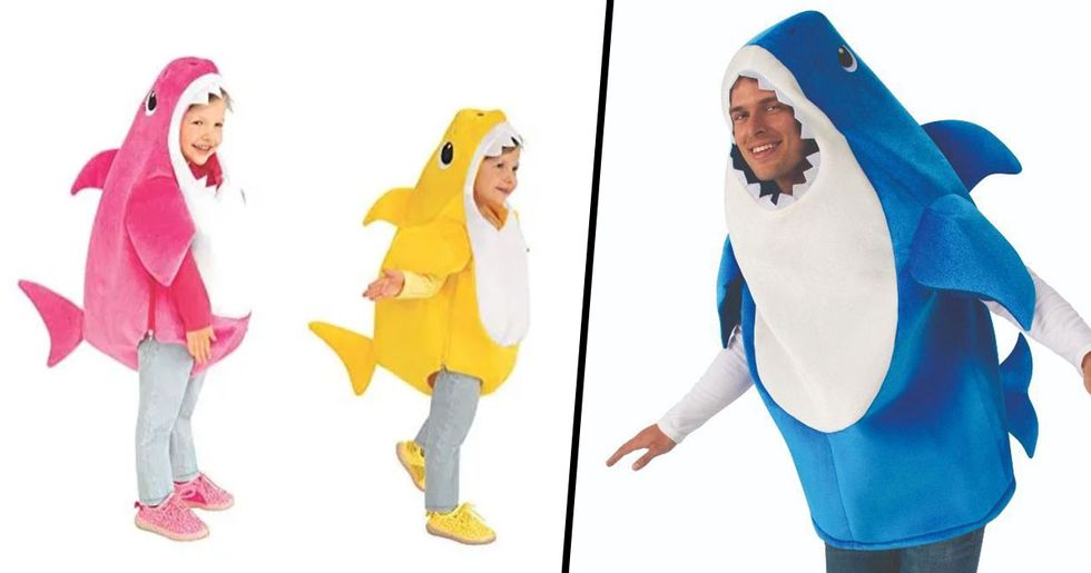 Amazon Is Selling Singing Baby Shark Halloween Costumes For The Whole Family 22 Words