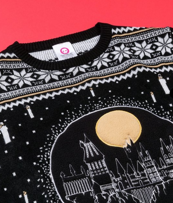 harry potter light up christmas jumper