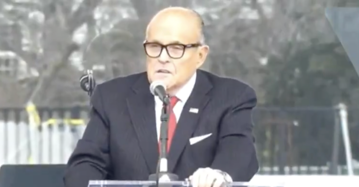 Rudy Just Called for 'Trial by Combat' to Decide Election Results and the Mockery Was Swift