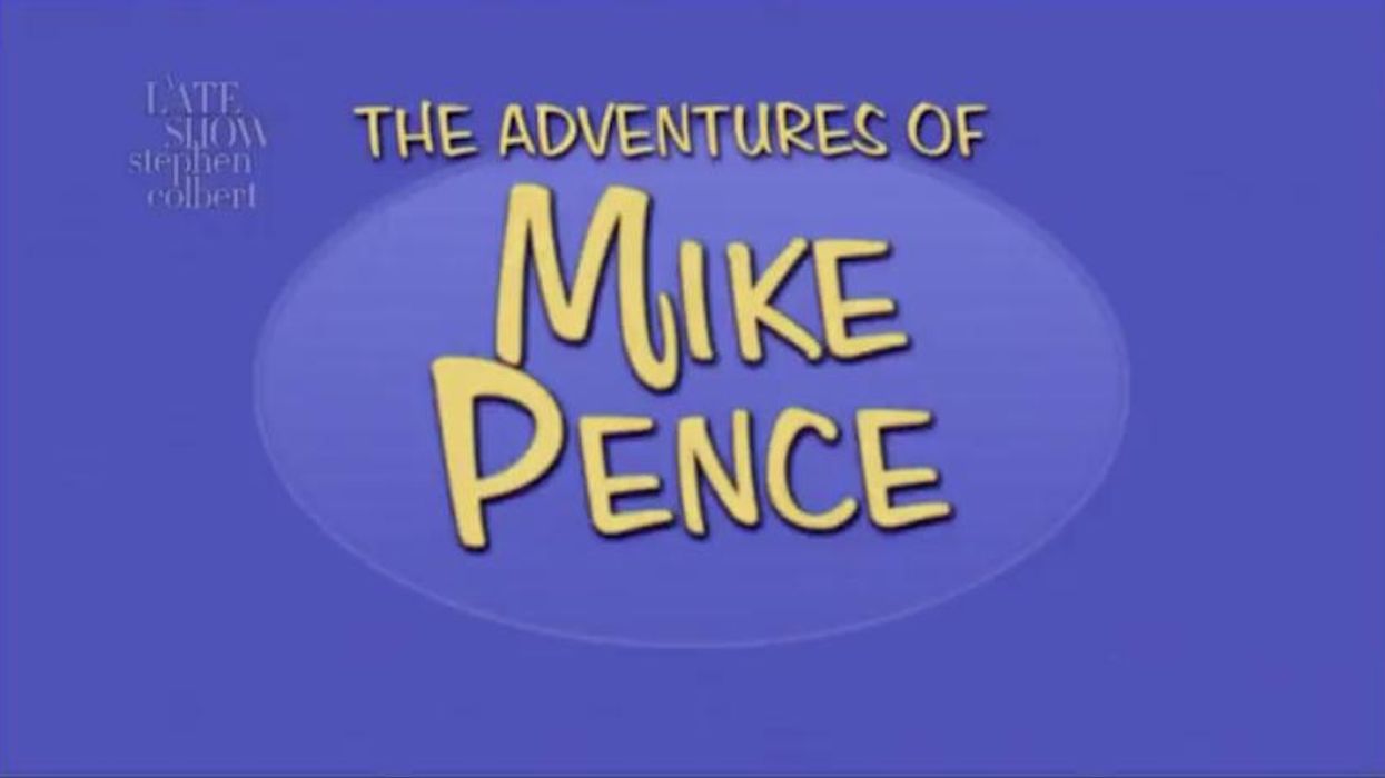 ‘The Adventures Of Mike Pence’ on Colbert.
