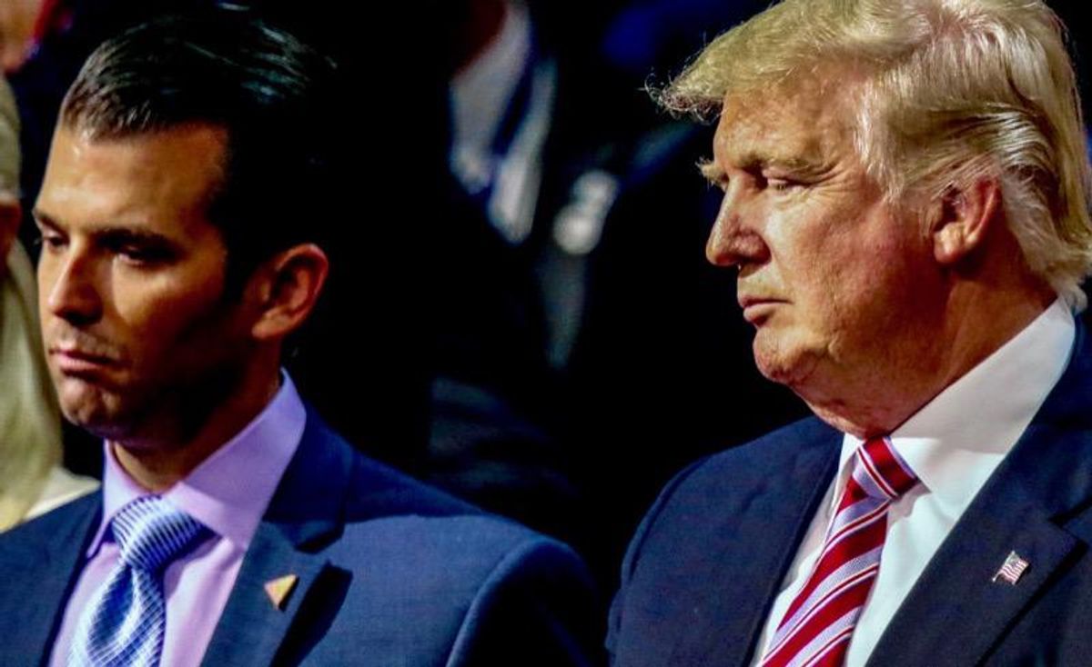 Donald Trump Jr. blasted for telling violent MAGAites ‘don’t start acting like the other side’