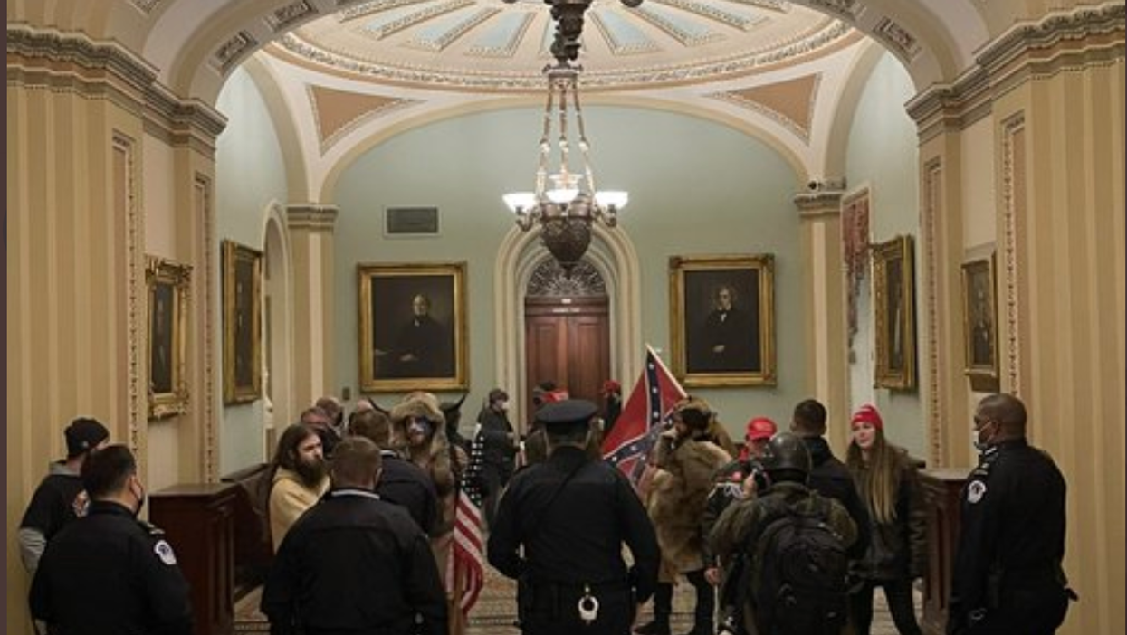 MAGA rioters at the Capitol.