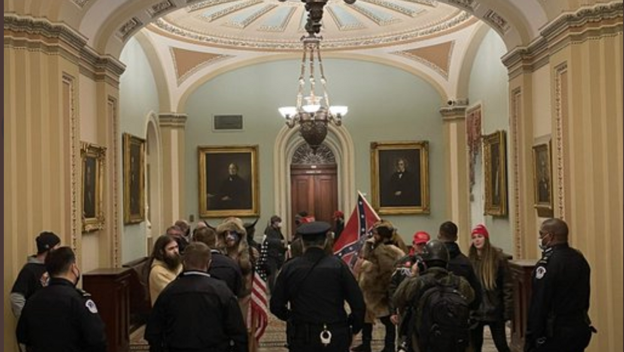 MAGA rioters at the Capitol.