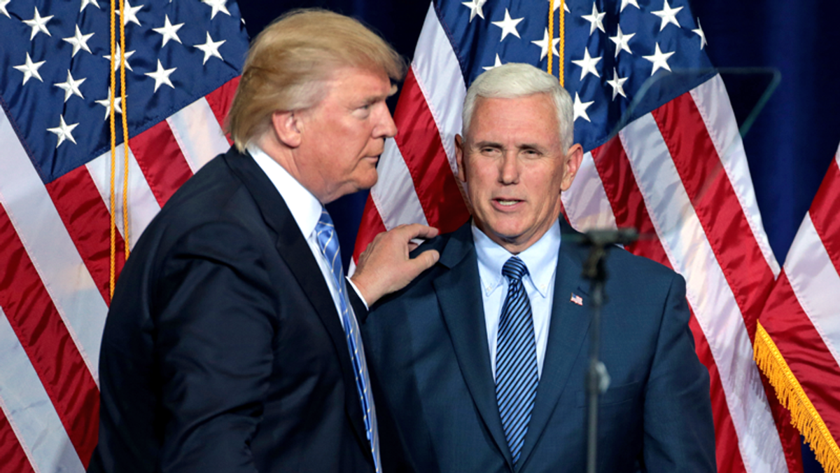 Pence camp thinks Trump ‘set up the VP to take the fall’ — endangering his life in the process: CNN