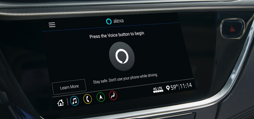 How to use fashion alexa in car