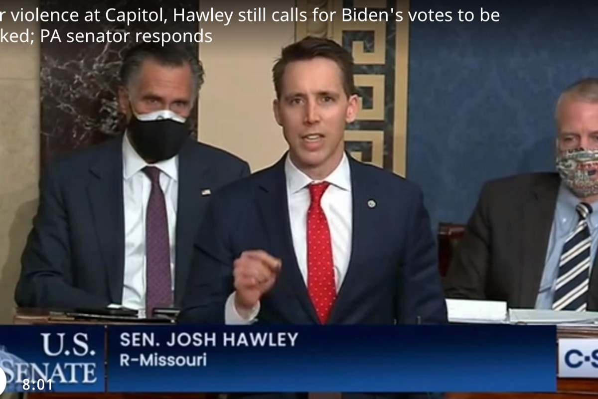 Congress Certifies Biden Victory --But Democrats Denounce GOP 'Co-Conspirators In Sedition'