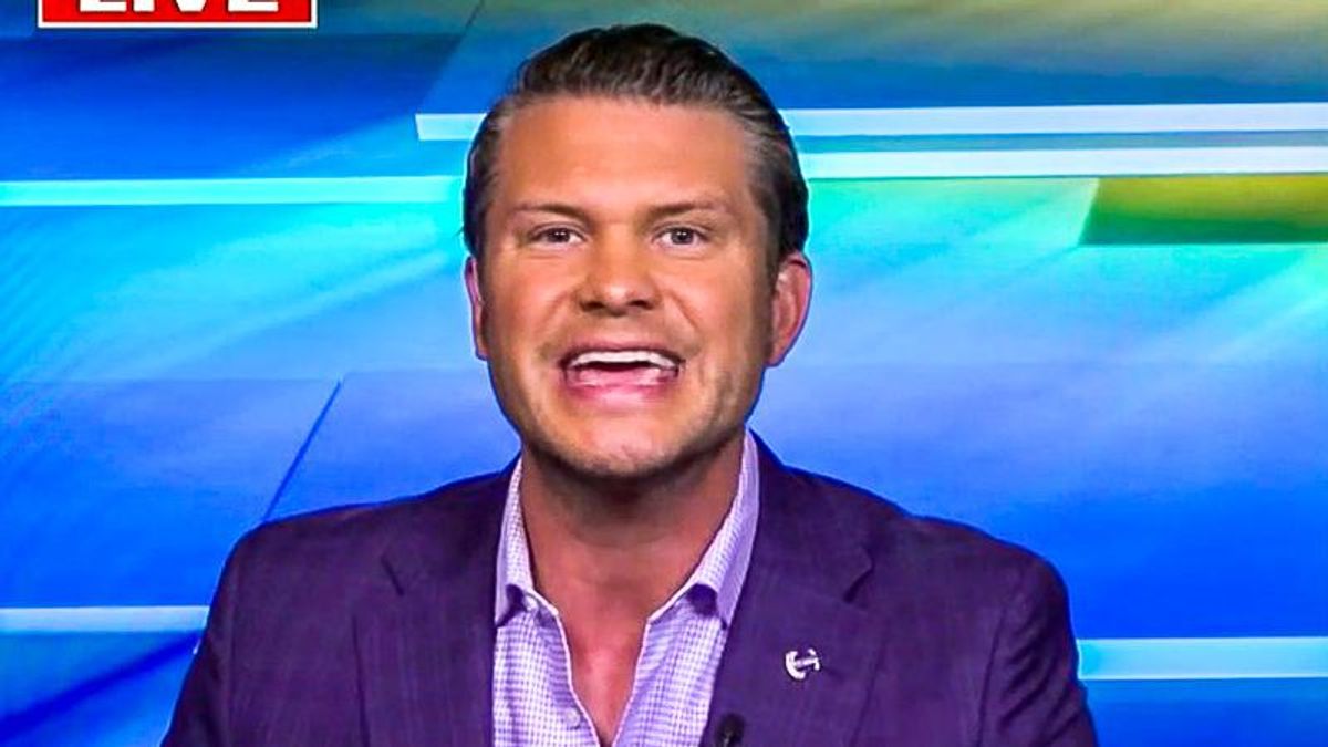 Fox News host Pete Hegseth defends 'symbolic' DC riot: They just wanted to sit in Nancy Pelosi's chair