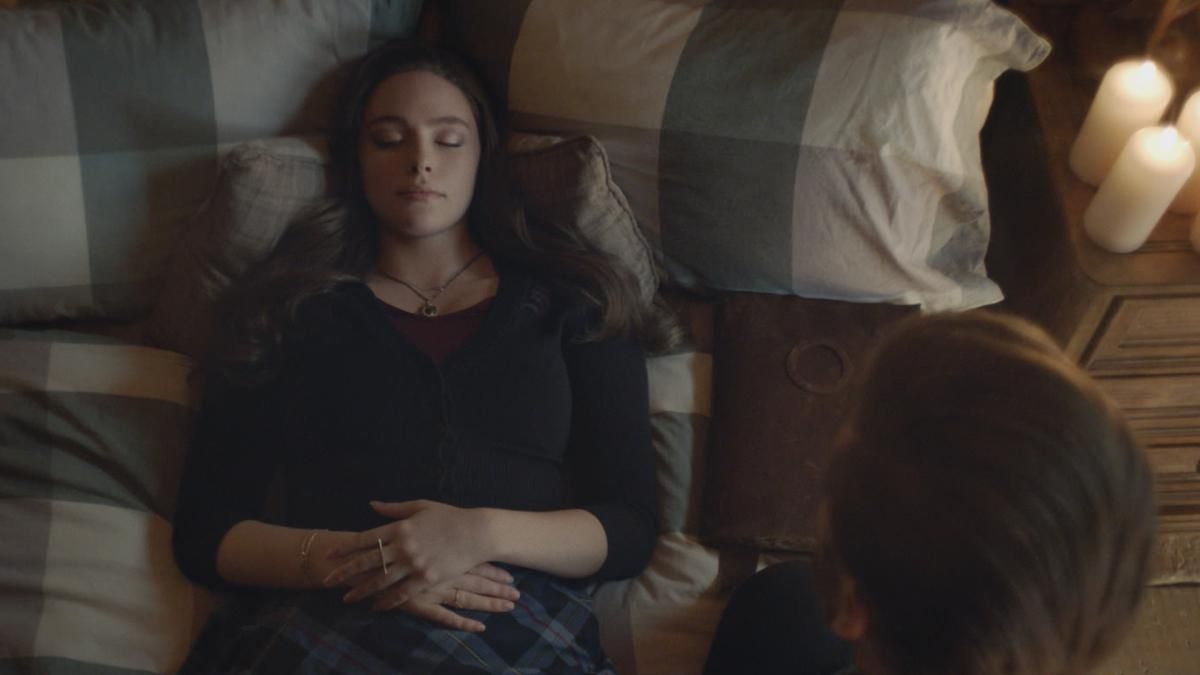Danielle Rose Russell as Hope in a deep sleep