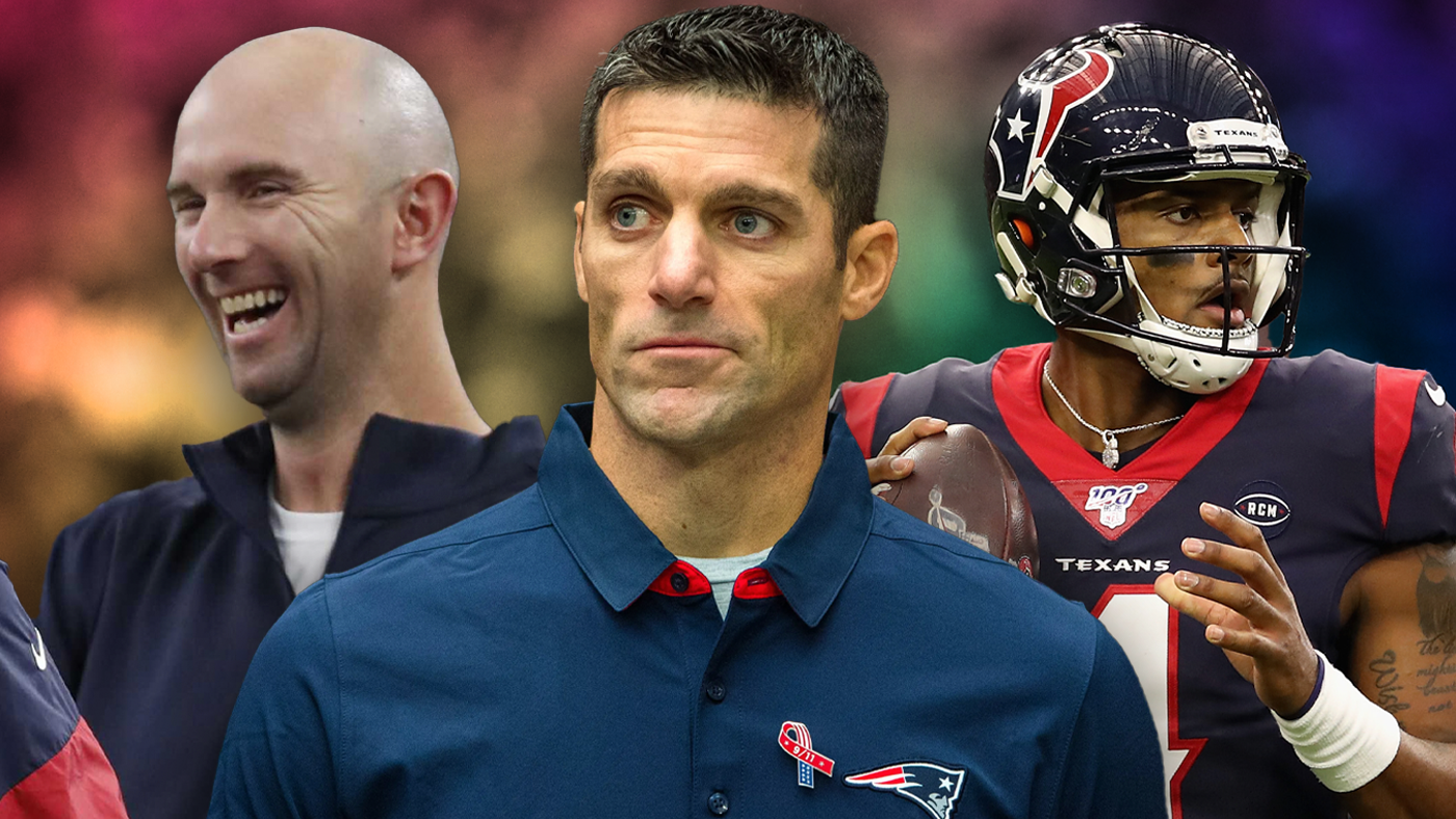 Texans Jack Easterby, Nick Caserio, Deshaun Watson