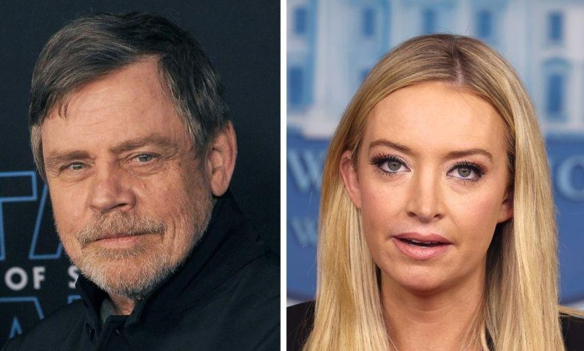 Mark Hamill Just Said What We're All Thinking After Kayleigh Tried to 'Condemn' Capitol Violence