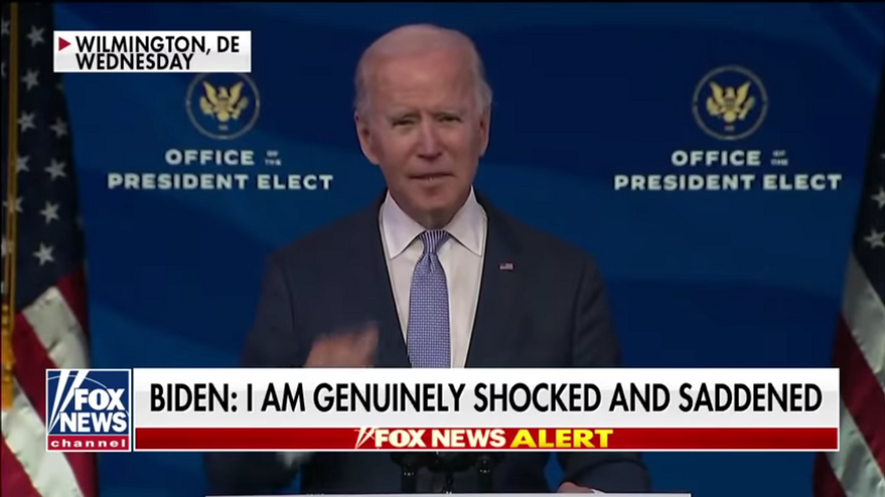 Biden: Trump’s ‘Mob Of Thugs’ Got Off Easy Because They’re White