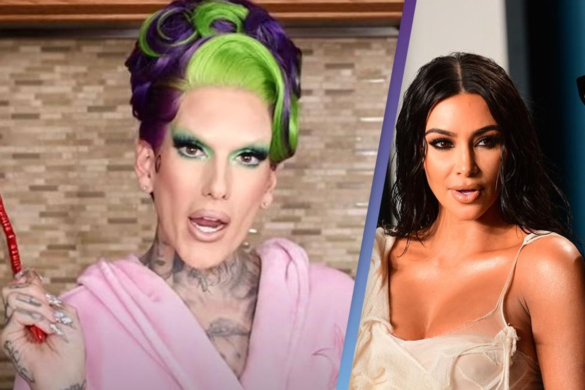 Jeffree Star, Kim Kardashian, and Kanye West