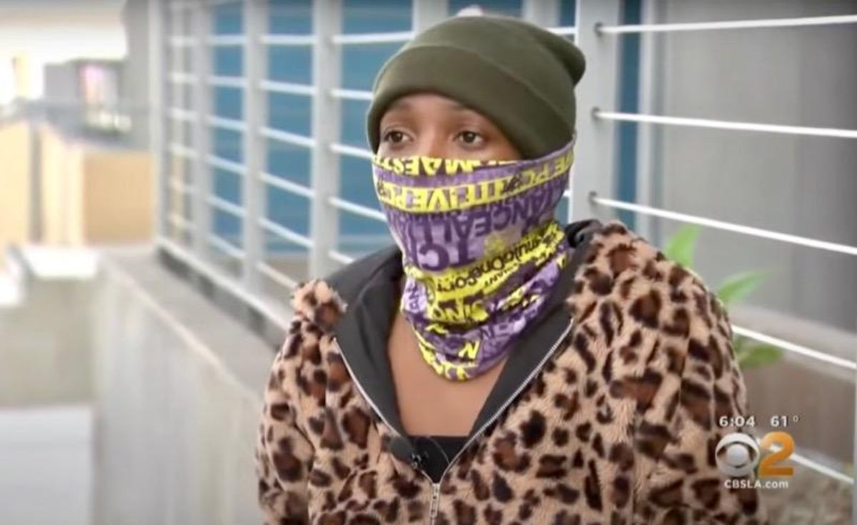 Black woman 'heartbroken' after vicious attack by racist MAGA mob in downtown Los Angeles