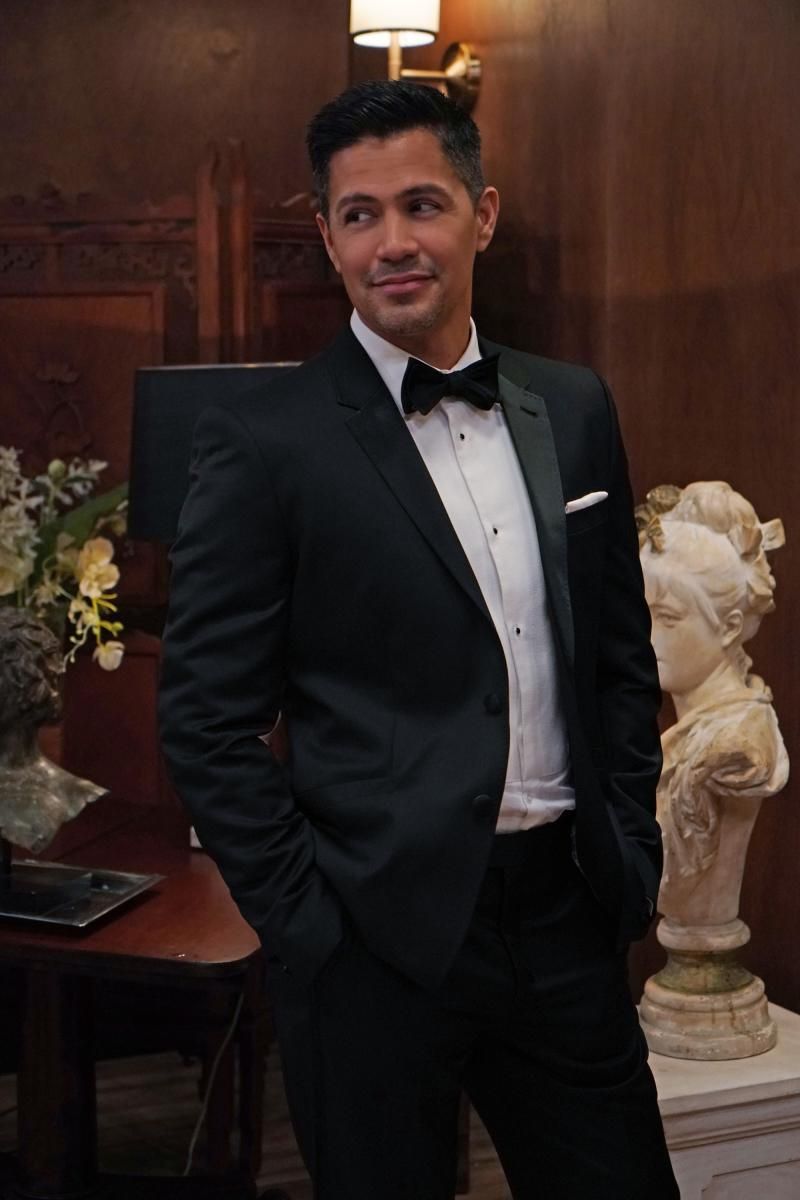 Thomas Magnum in a tuxedo