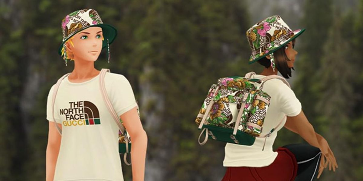 The North Face X Gucci Collab Is Coming To Pokemon Go Paper