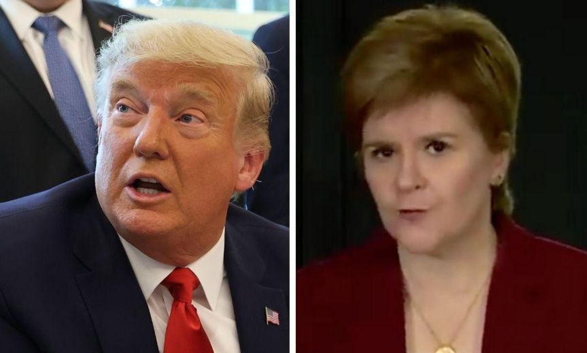 Scottish Leader Shuts Down Report That Trump May Be Planning to Escape to Scotland Before Inauguration