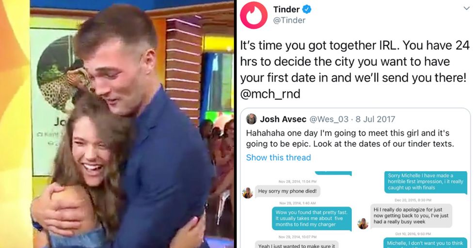 Tinder josh michelle ‘Tinder Couple’