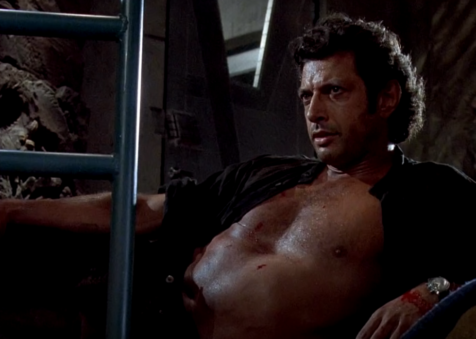 Jeff Goldblum Recreates ‘jurassic Park’ Pose To Encourage People To